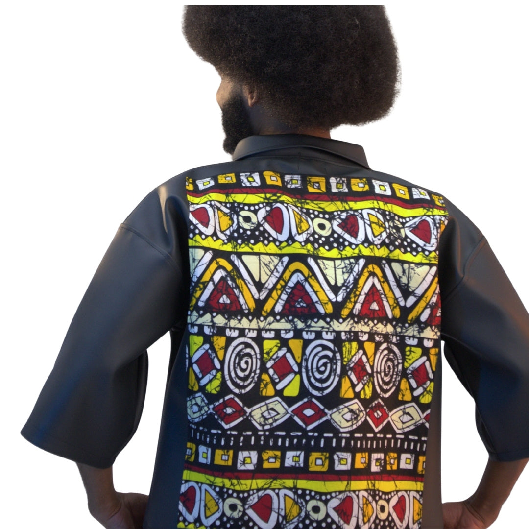 Harbosa Graphic Laser Crop Jacket