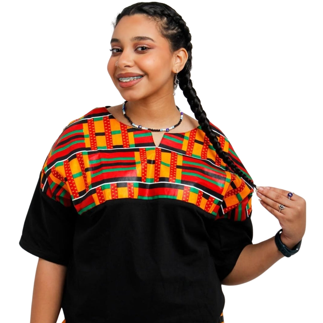 Harbosa Unisex Set – Kente Flame Edition
