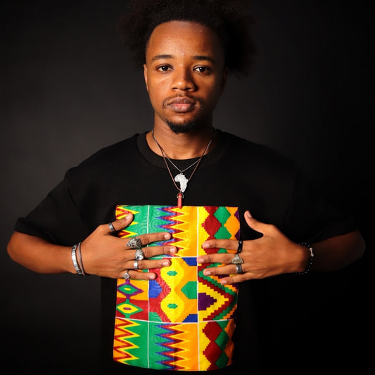 Harbosa Kente Block Tee