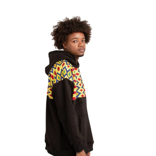 Harbosa Geometric Block Hoodie