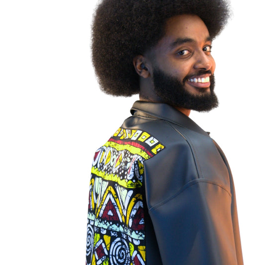 Harbosa Graphic Laser Crop Jacket