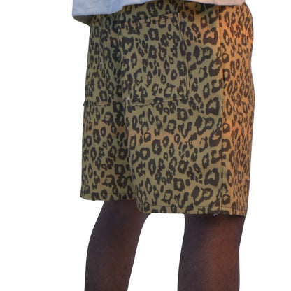 Harbosa Leopard Print Swim Shorts