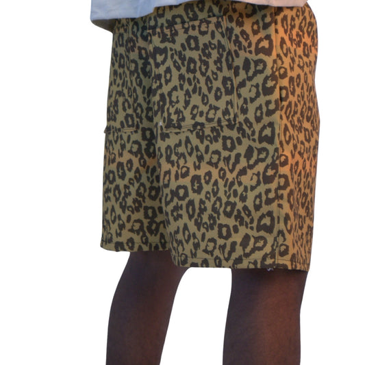 Harbosa Leopard Print Swim Shorts